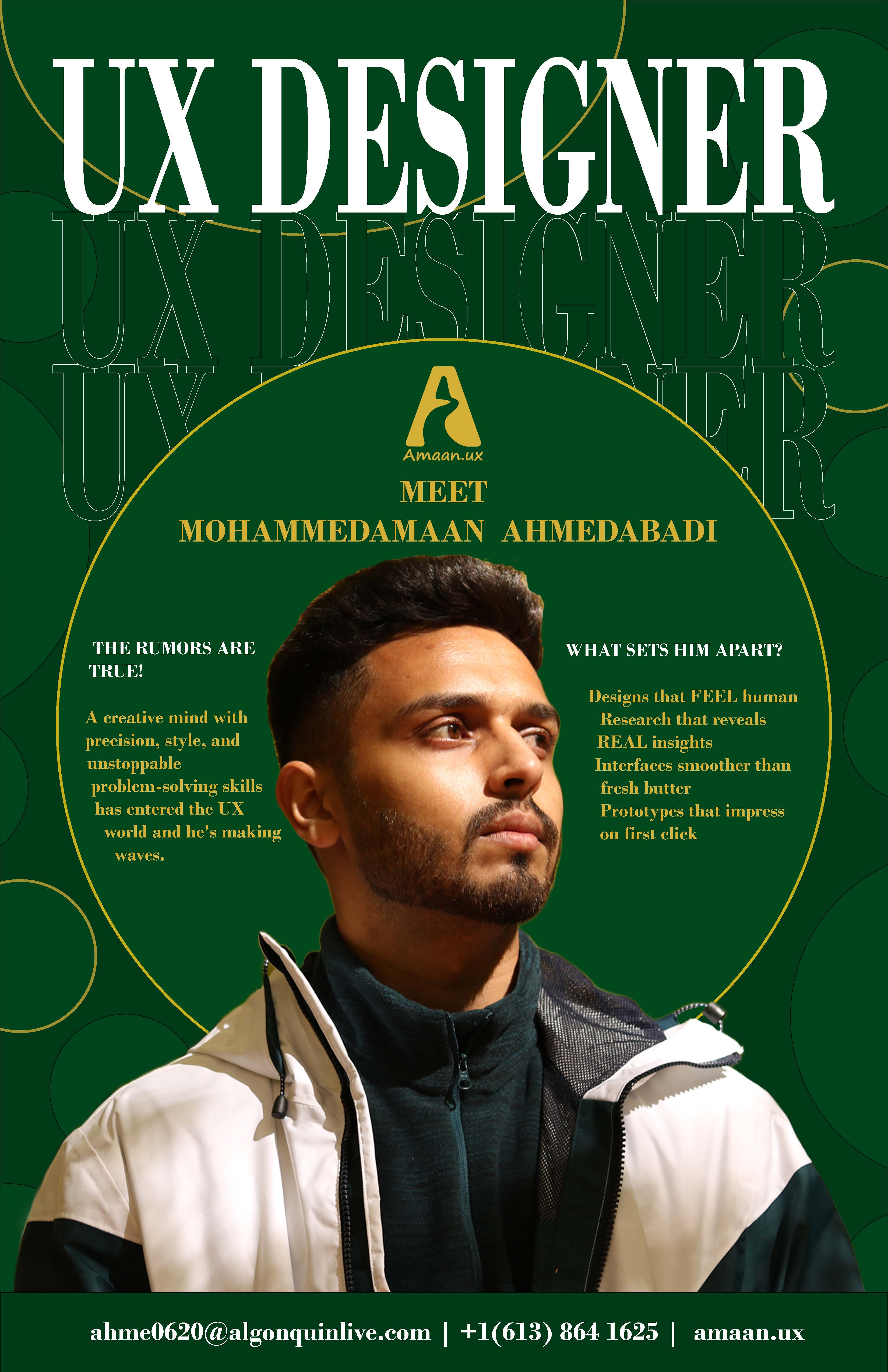 Self branding poster